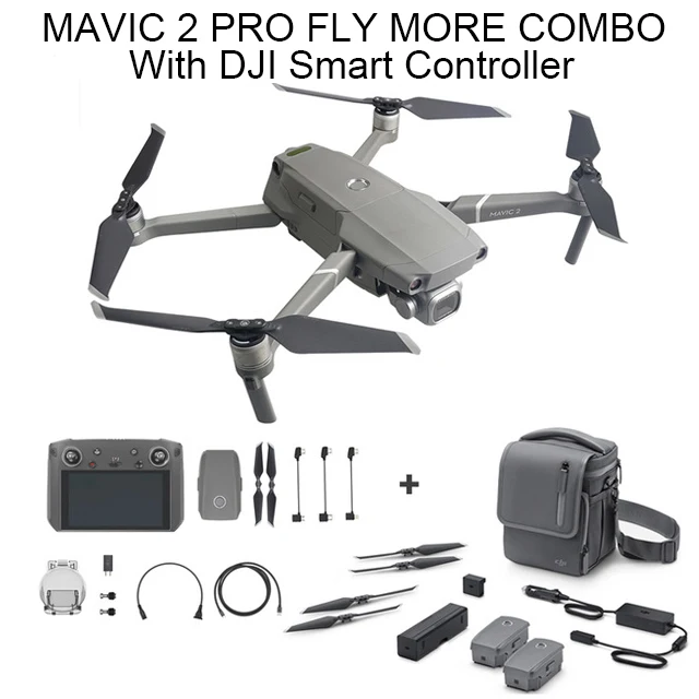 DJI Dron Mavic 2 Pro / Mavic Zoom/con controlador inteligente, cuadricóptero, original, nuevo, stock|Drones con cámara| - AliExpress