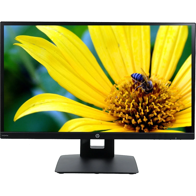 Монитор HP 23.8" VH240a черный IPS LED 5ms 16:9 HDMI M/M Mat HAS 1000:1 250cd