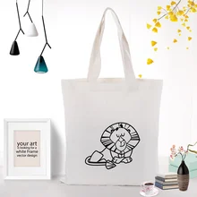 Хозяйственная сумка с рисунком, Холщовая Сумка, сумка для ежедневного использования, сумка на заказ, печать логотипа, текст, сделай сам, печать, эко многоразовая утилизация