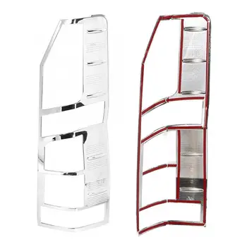 

Car-styling 2pcs Rear Tail Light Lamp Taillight Decorative Cover Trim Frame Fit for Toyota HiAce 2019 car accessories