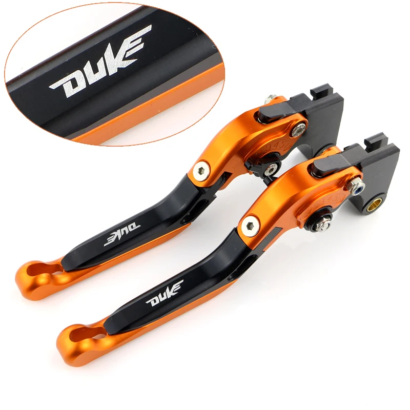 CNC Brake Clutch Levers For KTM 690 Duke 2008 2009 2010 2011 Motorcycle Foldable Extendable Adjustable Aluminum | Автомобили и
