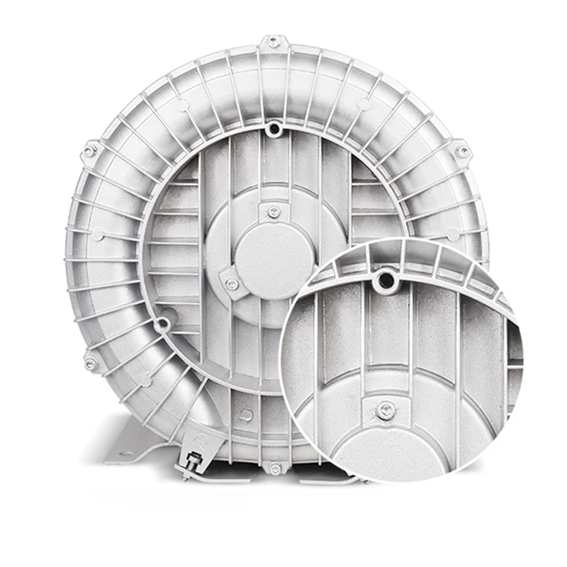 

180W/250W High Pressure Vortex Fan Aviation Aluminum Vortex Air Pump Powerful Blower Pressure Centrifugal Pump Fishpond Aerator