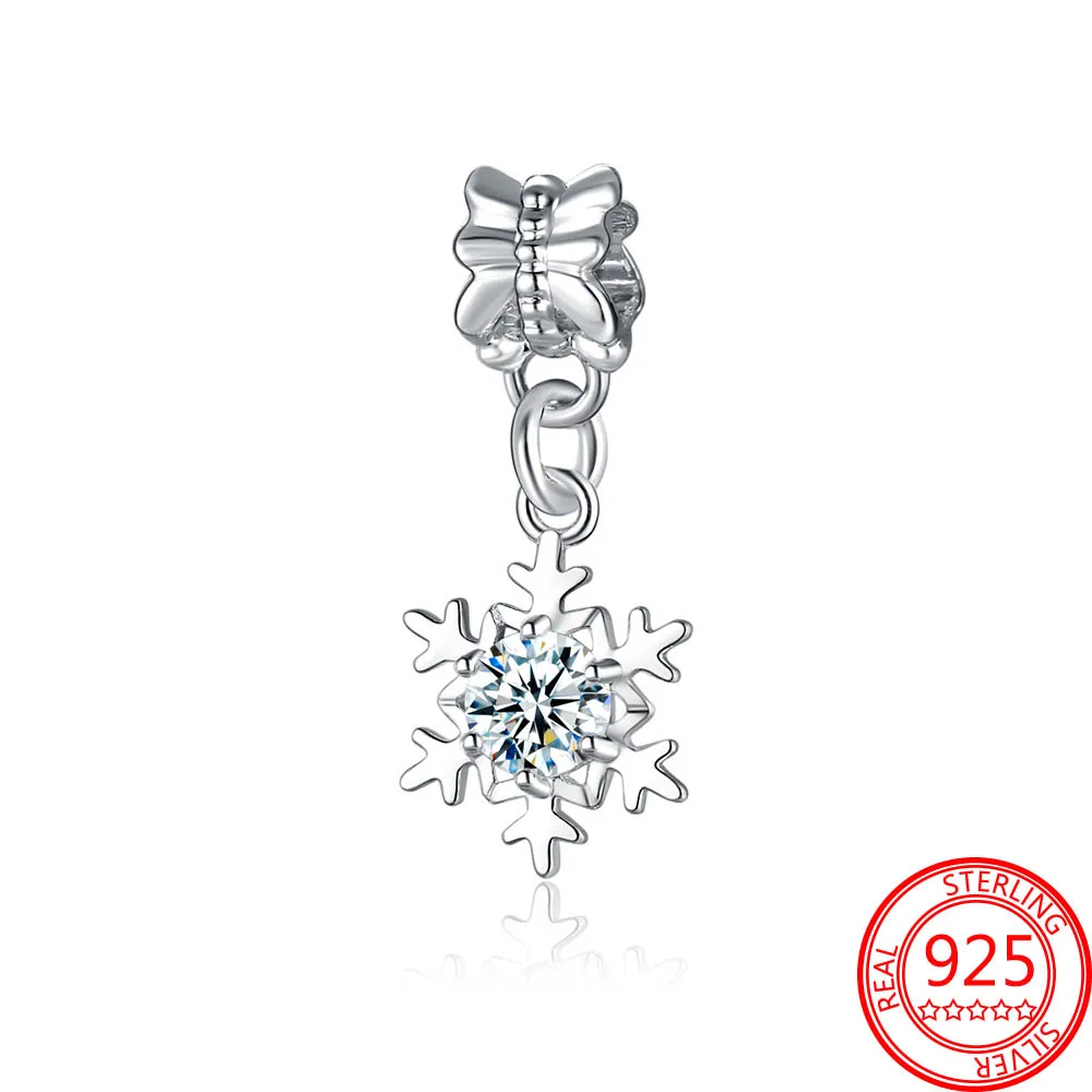 Подвески из серебра 925 пробы с фианитами для браслета Pandora | Украшения и