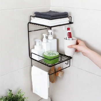 

Iron Mesh Basket Shelf Metal Cupboard Cabinet Door Organizer Rack Closet Holders Storage Basket Rack Organizer New pf08279