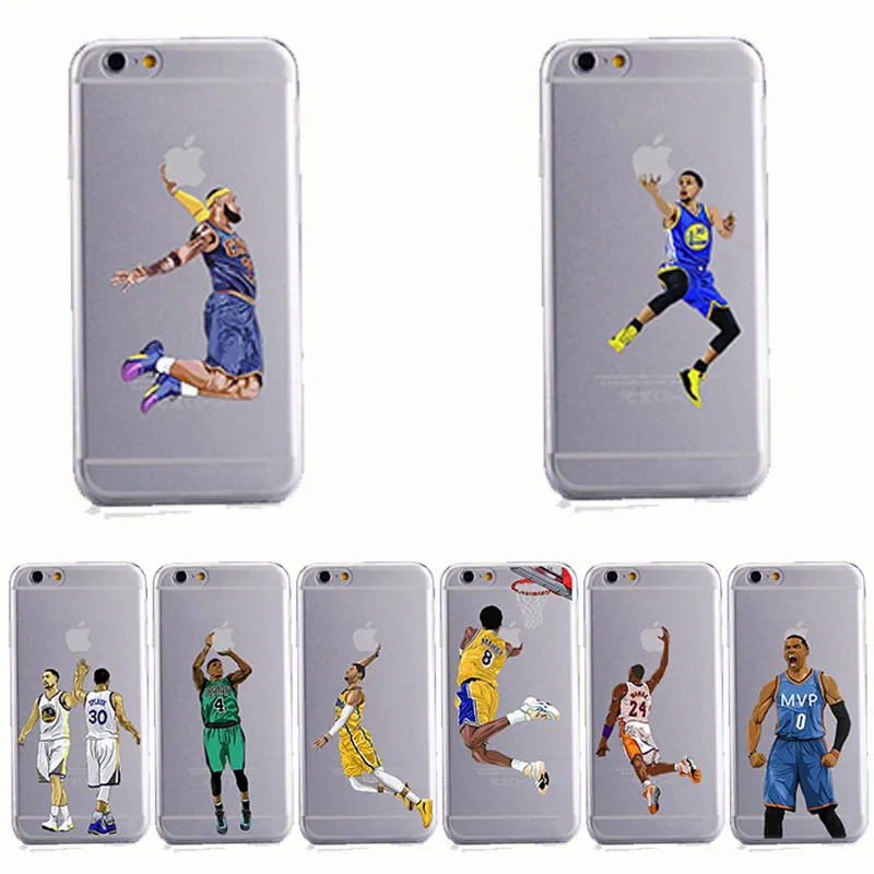 

Mobile phone fashion soft shell Cartoon Sport basketball Phone Cases Cover For Apple iPhone 6 6S 7 8 plus X 5 SE XR