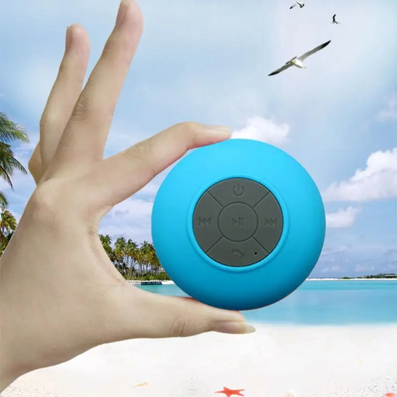 Водонепроницаемый Душ динамик беспроводной Bluetooth Ванная комната Кухня автомобиля громкой связи микрофон