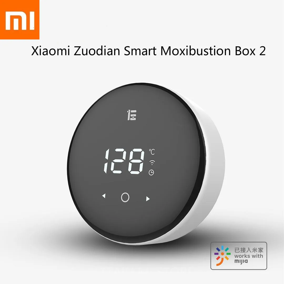 

Xiaomi Smart Relaxation Massage Moxa Moxibustion Box 2 Xiomi Neck Massagem Cervical Massageador Beauty Tools Mihome APP Control