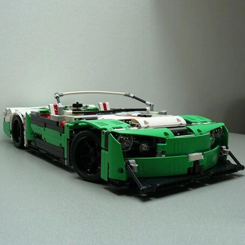 20003 серии RSR Technic 24 часа Гоночная машина 1219 шт строительные блоки кирпичи игрушки совместимы с 42039