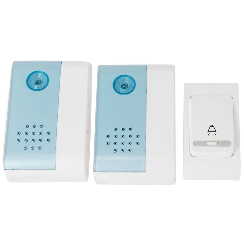 Wireless Chime Door Bell Doorbell& Wireles Remote Control 32 Tune Songs Home Security Use Smart Door Bell