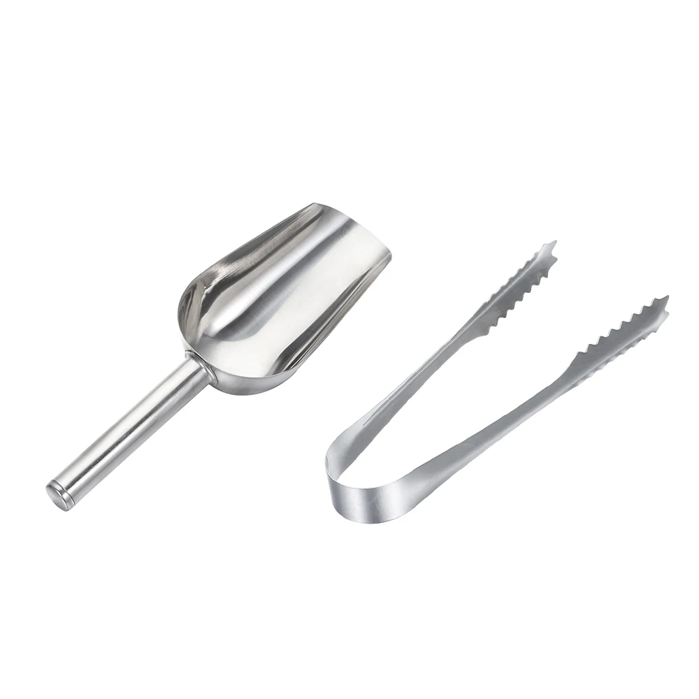 Ice shovel and clip
