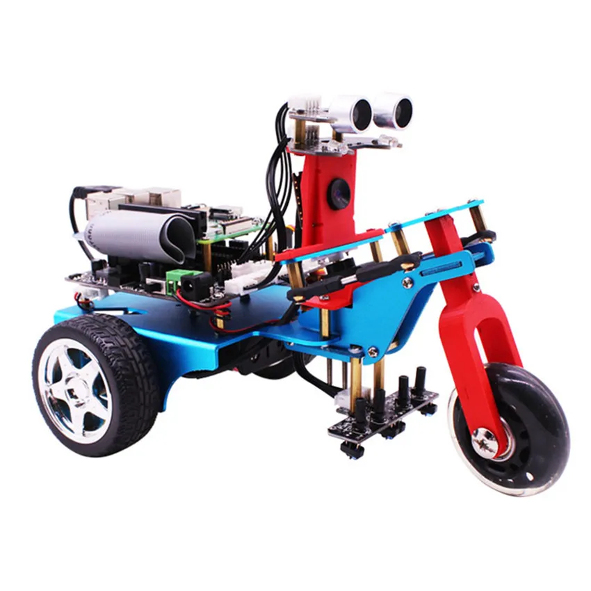 Смарт робот Yahboom trikebot RC трицикл с Wi Fi камерой Raspberry Pi 4B/3B + набор игрушечный