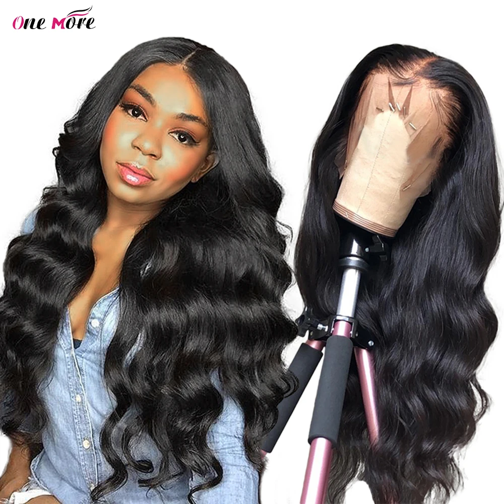 ALIPOP Pelucas Mujer Pelo Natural Humano Pelucas Cabello Rizado Negra Larga T Front Hair Wig Body Wave Peluca 20inch(50cm) | lagear.com.ar