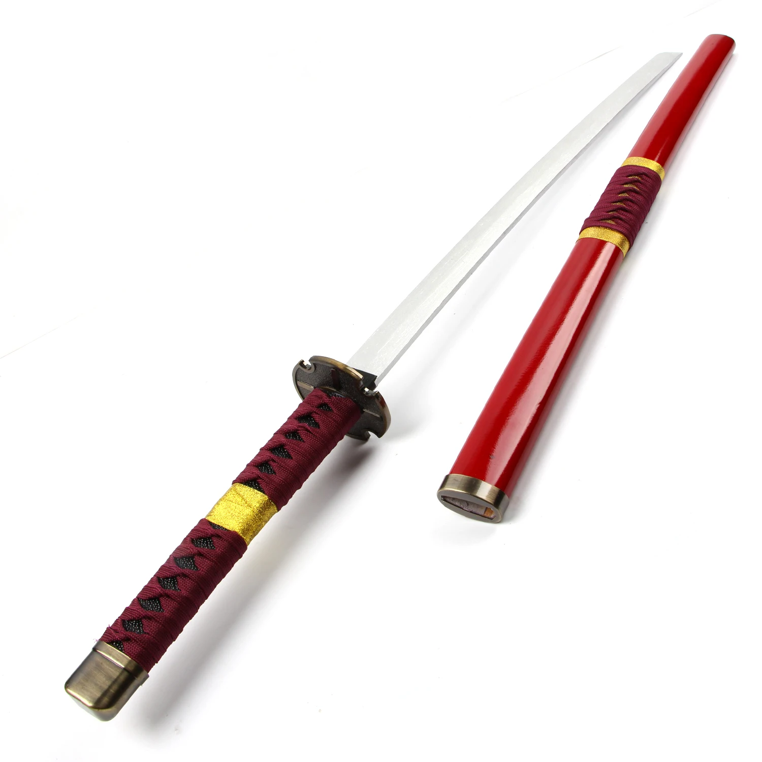 Аниме ONE PIECE RORONOA ZORO ICHIMONJI YUBASHIRI SANDAI KITETSU деревянный меч