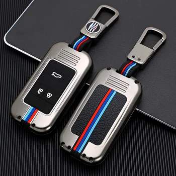 Custodia per chiave a distanza per auto con motivo in lega di zinco per Chery Tiggo 8 19 Arrizo paragrafo 5X Smart Key Protection Shell accessori