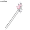 muylinda Flower Wedding Hairpin Accessories Brieal Hair Jewelry Simulated Pearls Blossom Party Hair Stick Gift For Women ► Photo 1/6