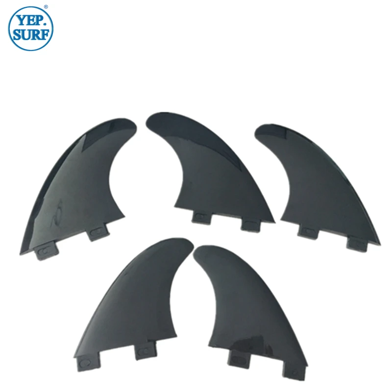 Vendedor Caliente Juego de aleta doble de TPU para surfear, juego de aleta triple, quillas FCS suave, FCS/future GL/G5/G5 + GL, 2/3/5 Uds. Por juego 6Q5krrVXw