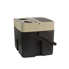 Портативная Автомобильная корзина для мусора мусорный контейнер многофункциональная тканевая коробка для хранения подстаканник органайзер для мусора