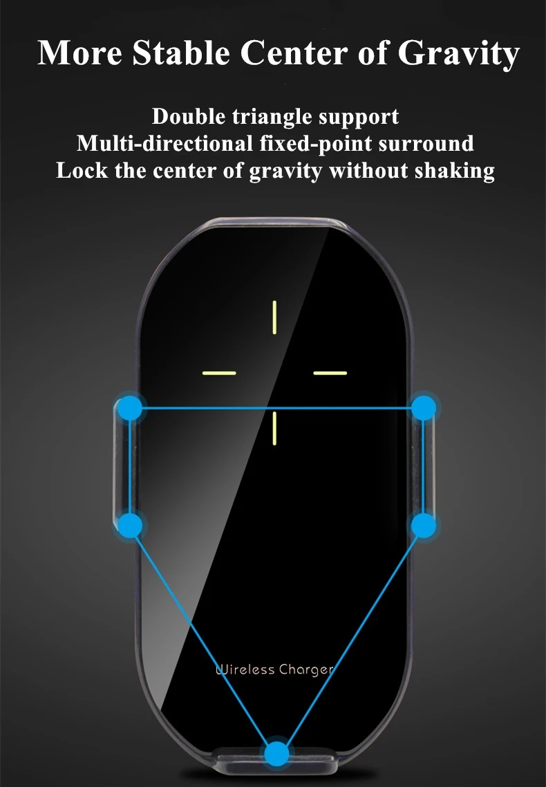 Multifunction Cellphone Mount Wireless Charger for Tesla Model 3 Model Y Monitor Fixed Clip Safety Cellphone Holder Stand Silent Multifunction Cellphone Mount Wireless Charger for Tesla Model 3 Model Y Monitor Fixed Clip Safety Cellphone Holder Stand Silent