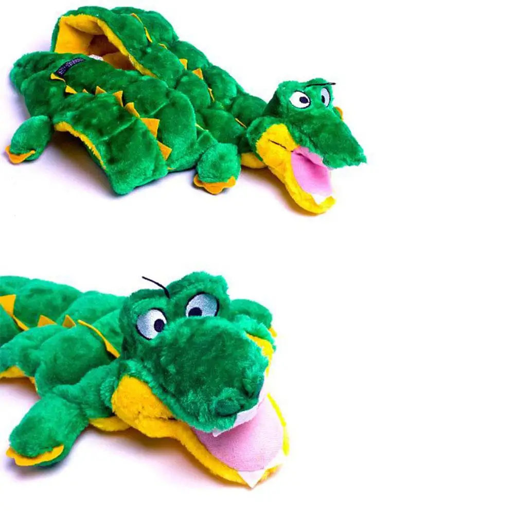 TPFOCUS игрушка мультфильм Crocodilian форма плюшевая кукла игрушка с эхолотом домашних собак Забавный играть лазерность и странные звуки