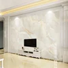 Photo Wallpaper Modern Simple Beige Marble Background Wall Mural Living Room TV Sofa Hotel Luxury Decor Papel De Parede Sala 3 D ► Photo 3/6