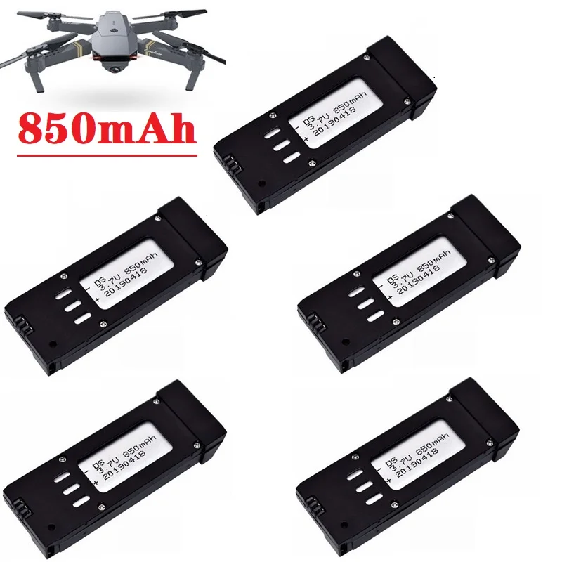 Модернизированная версия 850mAh 3 7 V Lipo батарея для E58 S168 JY019 RC Drone Quadcopter запасные