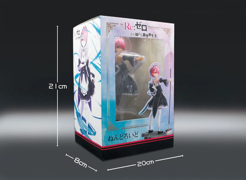 Аниме Re: Zero-Based a Different World Life Ram Maid Costume Mop 1/7 в коробке Garage Kit