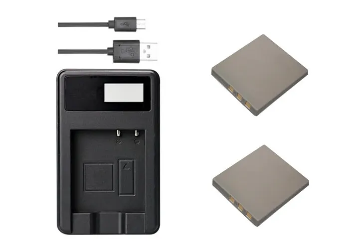 D-LI85 D-LI95 DLI85 DLI95 NP40 Battery+Charger for Pentax Optio E65 E75 E85 M85