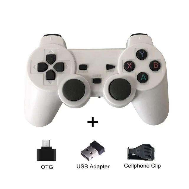 Беспроводной геймпад для Android Phone/PC/PS3/tv Box джойстик 2,4G джойстик игровой контроллер для bluetooth-гарнитура для смартфона