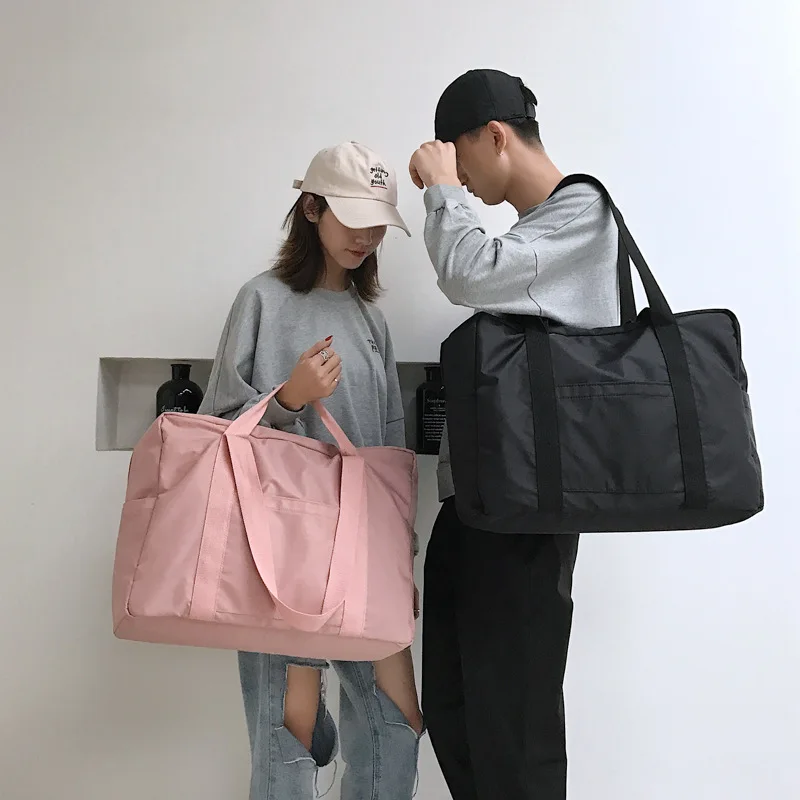 

Fashion Casual Travel Bag 2018 New Style Men And Women LOVER'S Bag Large Capacity Portable Shoulder Bag Manufacturers Direct Sel