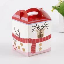 Custom Creative foldable 350g Ivory Board Packaging Paper Food Box,printed paper donut packaging box-DH10188