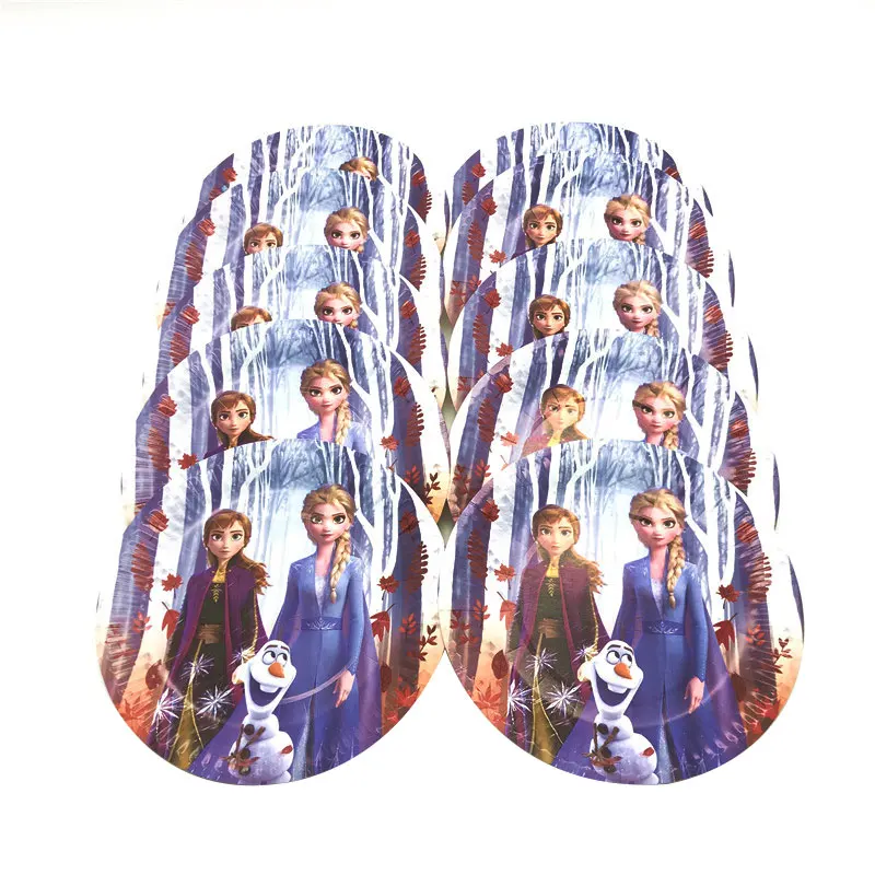  Frozen 2 Party Set Cup Gift Bag Plates Blowouts Invitation Card Tablecloth Disposable Frozen 2 Birt - 4000409885798