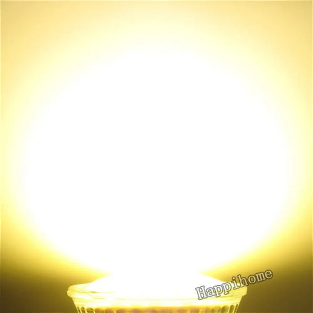 Высокая яркость распределения тепла Non-Dimmable10 x GU10 3,6 Вт 48 SMD3528 Светодиодный точечный светильник лампы теплый белый/дневной белый