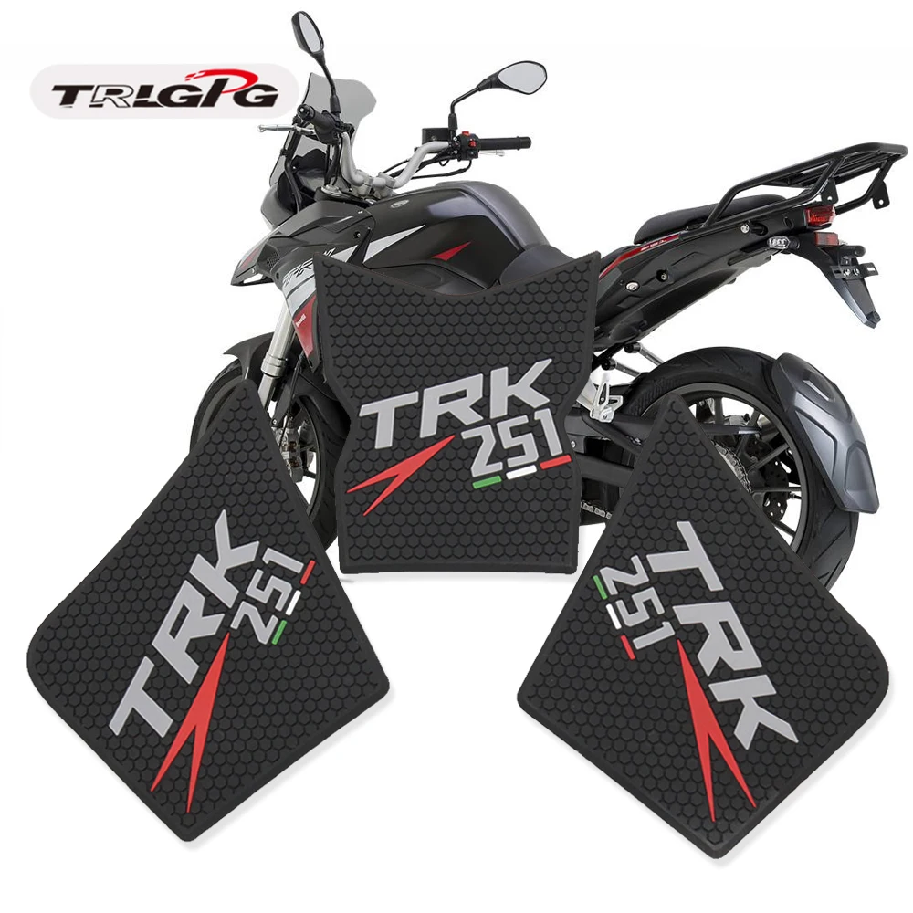 Forbenelli Trk 251 Trk251 2018 2019 Protezione Antiscivolo Serbatoio Pad Adesivo Gas Ginocchio Interruttore Trazione Lato 3M Decalcomania