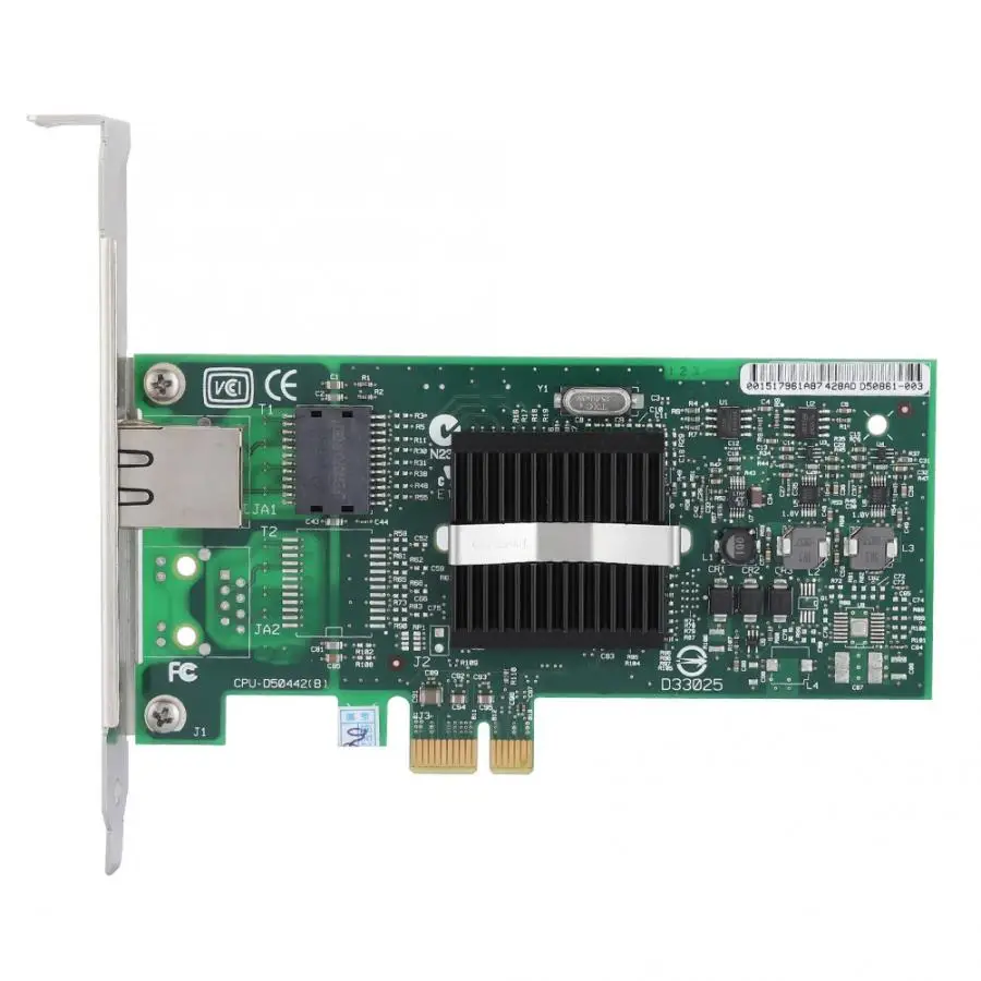 Гигабитная сетевая карта PCI E для сервера Ethernet 100 Мбит/с intel исте9400pt Windows7 8 10