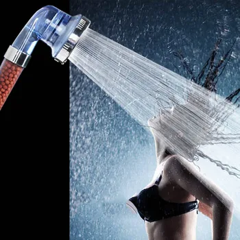 

Shower Bath Head Adjustable 3 Mode High Pressure Handheld for Home Bathroom Hotel MYDING