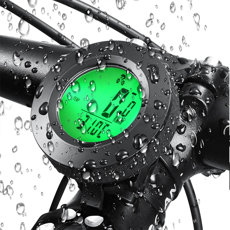 led back light WIRED cycling Computer Speedometer road bike velocimetro power speed meter English bicycle Computer Accessories