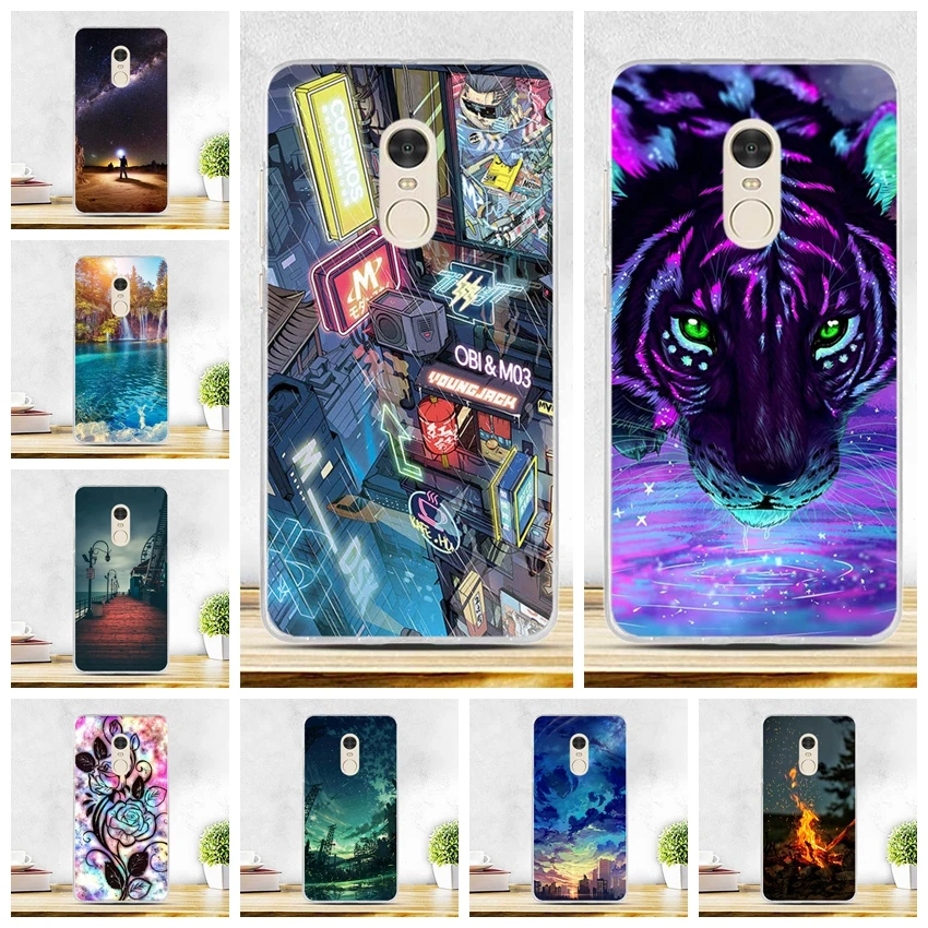 

Phone Cases For Xiaomi Redmi Note 4X Cover Soft Silicone Case For Xiomi Redmi note 4X Case Cover For Redmi Note 4 Pro Prime 5.5"