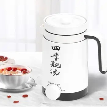 

900W 600ml Multifunctional Mini Electric Slow Cooker Automatic Heating Stewing Cup AU Plug 220V Home Office Use