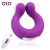 OLO Clitoris Stimulator Massager Vibrator Ring Vibrator Couple Vibrator Penis Clitoral Stimulation 9 Speeds Sex Toys for Adult 1