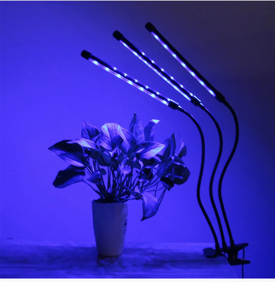 Led Grow Light 9W 18W 27W Timer Phyto Lamp For Plants Full Spectrum Grow Box Light USB 5 Dimmable For Indoor Plant Seedlings led(16)