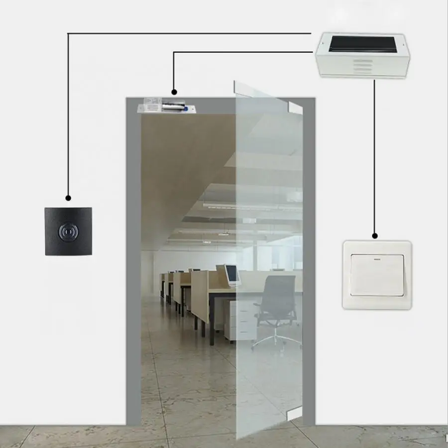 Открытый 125 кГц Wiegand 26 IP65 RFID считыватель карт открывалка для двери Система контроля доступа