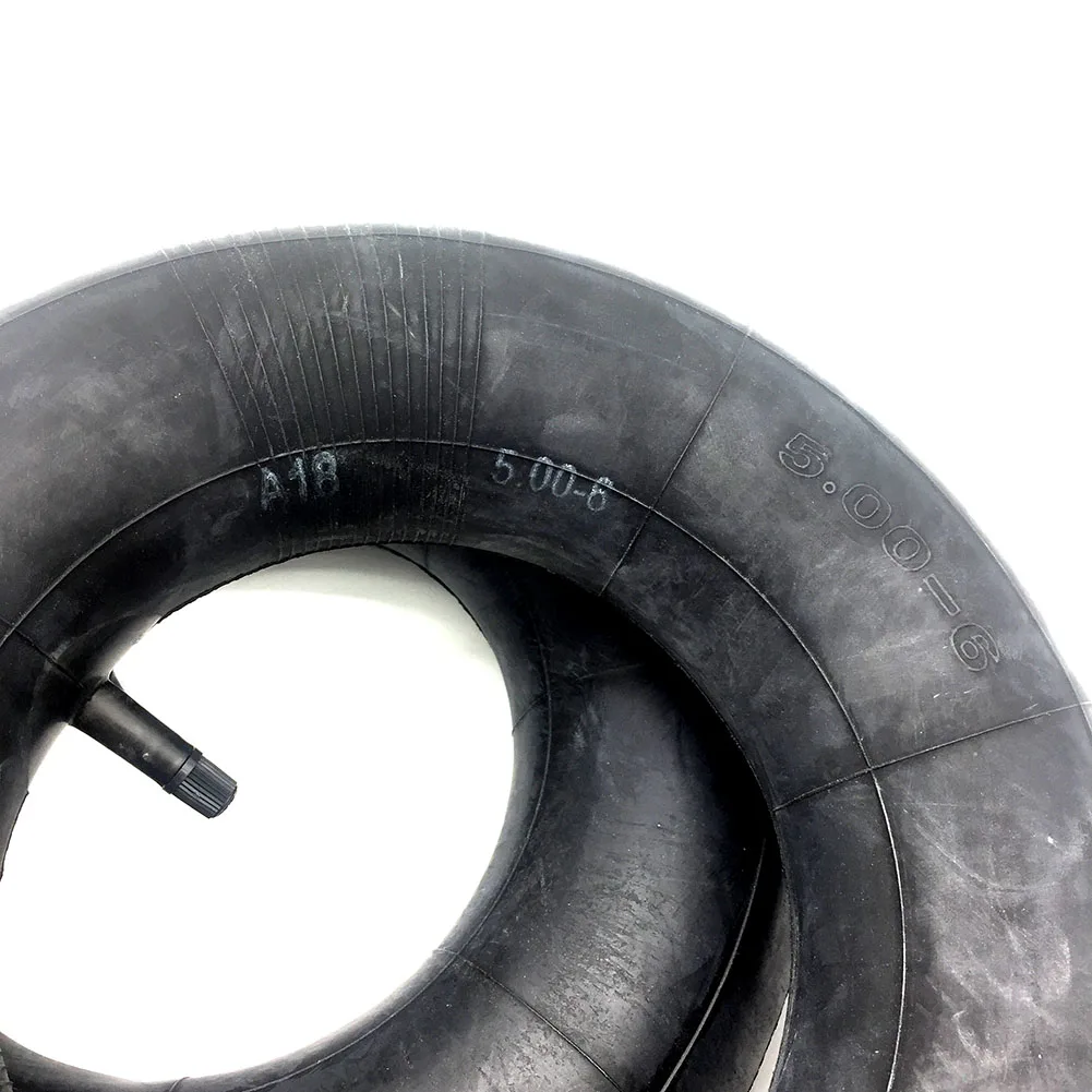 

Straight Accessories 13x5.00-6 Lawn Mower Bent Parts Tool Tire Inner Tube Durable Easy Use Professional Butyl Rubber Replacement