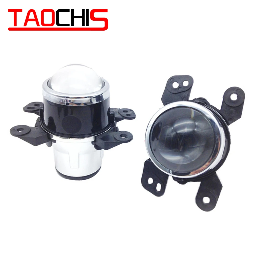 TAOCHIS 2,5 дюймов Биксеноновые линзы проектора ксеноновая противотуманная фара в сборе для Jeep PT Cruiser H11 лампы дальнего ближнего света водонепроницаемые