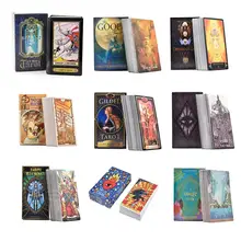 Английский для новой версии Tarot карт колода Настольная игра руководство таинственный Гадания и предсказания судьбы Таро подарок Семья вечерние игральных карт игры