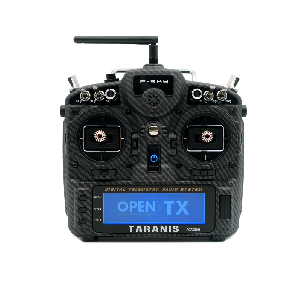 FrSky Taranis X9D Plus 24CH ACCST D16 Mode2 передатчик M9 Датчик Холла карданный беспроводной тренировочный