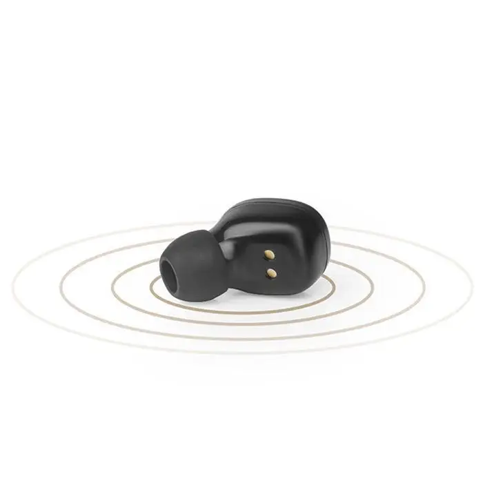 TWS Bluetooth гарнитура бинауральные стерео двусторонние звонки беспроводные наушники мини невидимые наушники-вкладыши длинные автономные наушники