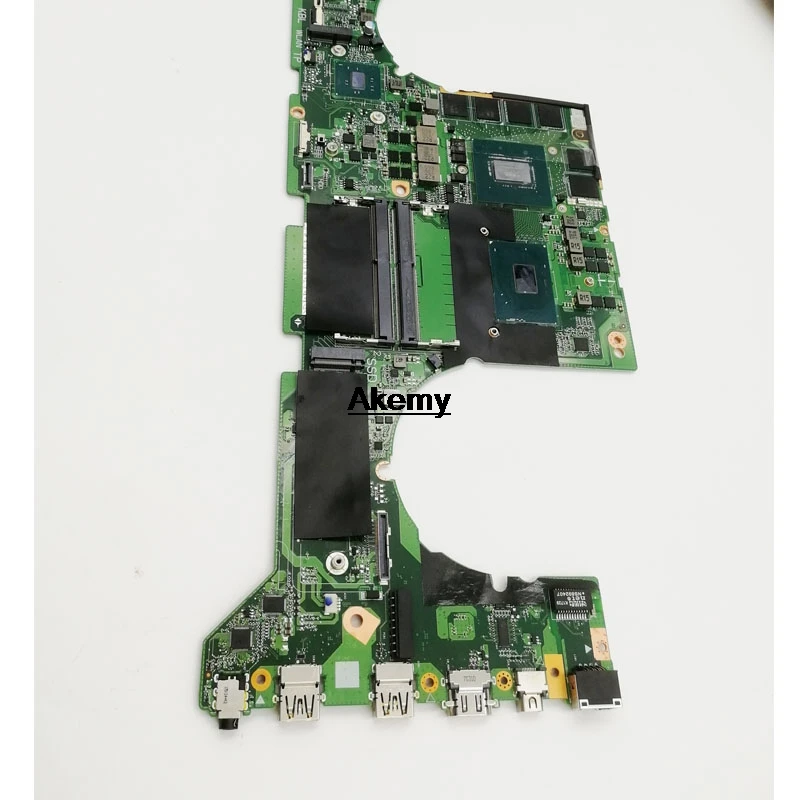 DABKLAM1AA0 материнская плата для ноутбука ASUS GL503VM материнская плата GTX 1060 4GB i7-7700HQ 4Pin