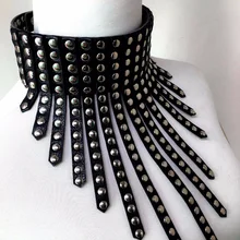 Модная одежда сексуальные ремни панк готика из искусственной кожи портупея с чокером Harajuku ожерелье пояс для женщин обёрточная бумага