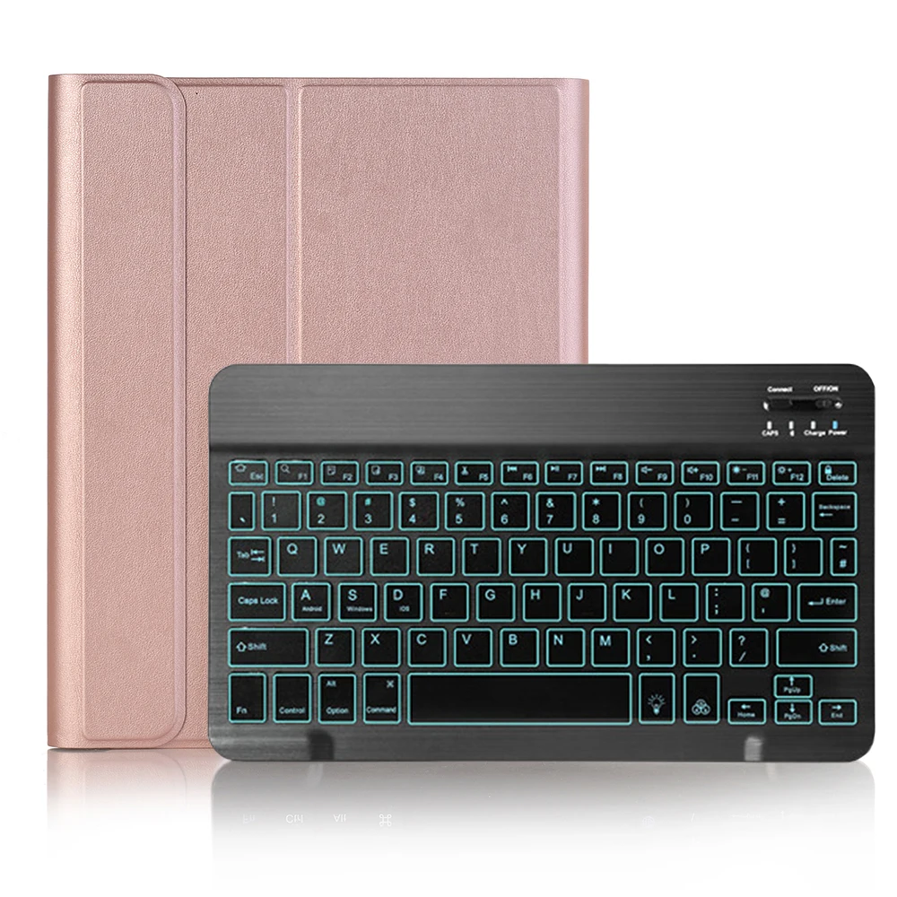 7th 7 Keyboard for 8th Case Backlit with 2019 Generation Pen Slot A2200 A2197 10.2 iPad