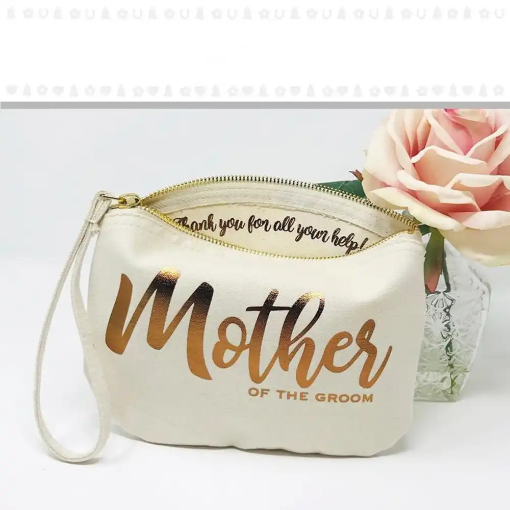 bride bag with zipper